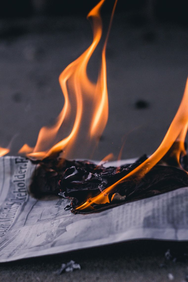 Thermische camera tegen brand